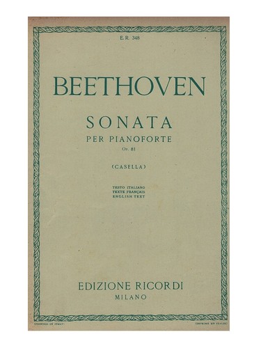 Sparto vintage beethoven - sparto, di