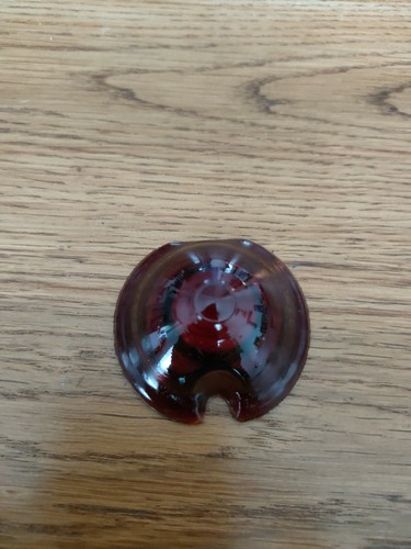 Cabochon verre feu sparto - de,